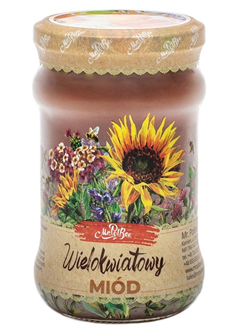 Miód Wielokwiatowy Black - (0,4kg)