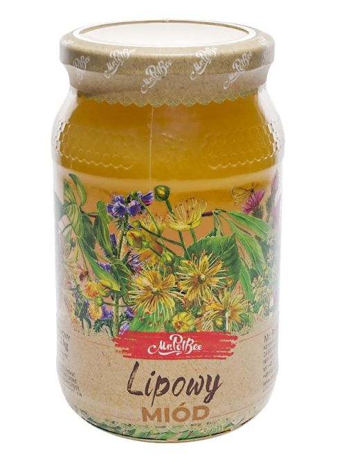 Miód Lipowy Płynny -  (1,2kg)
