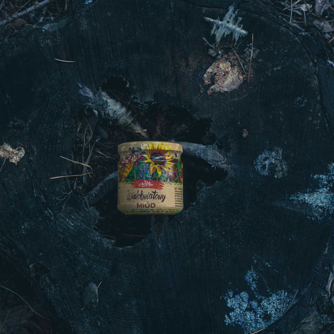 Miód Wielokwiatowy Black - (0,25kg)